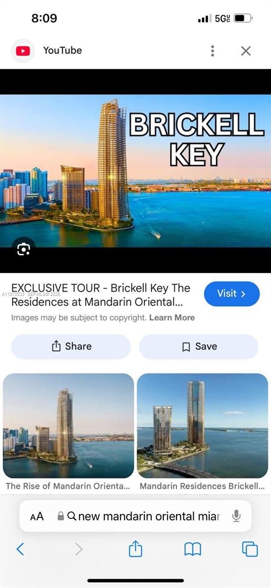 520 Brickell Key Dr # A610, Miami FL 33131