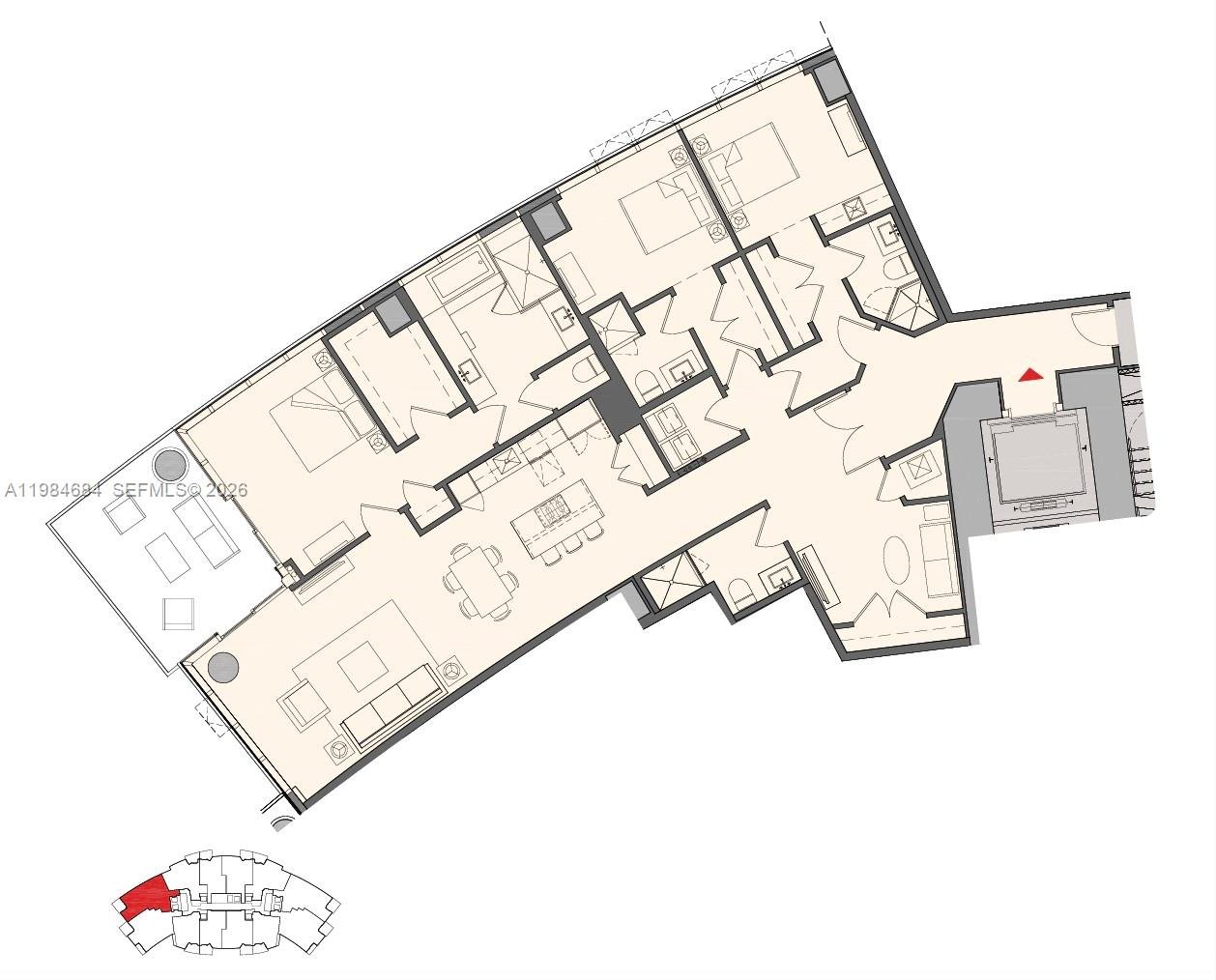 851 NE 1st Ave # 3601, Miami FL 33132