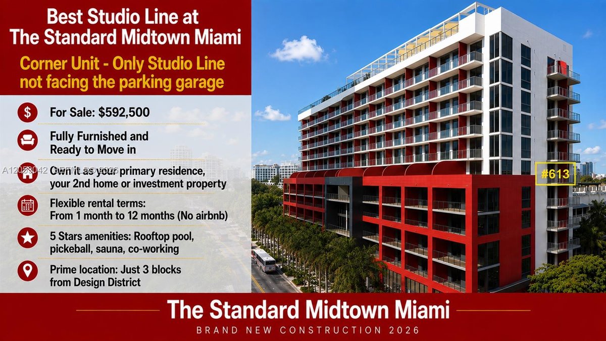 90 NE 32 ST # 613, Miami FL 33137